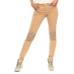 jeans Pinko beige